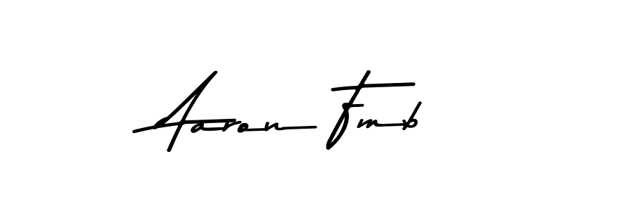 Use a signature maker to create a handwritten signature online. With this signature software, you can design (Asem Kandis PERSONAL USE) your own signature for name Aaron Fmb. Aaron Fmb signature style 9 images and pictures png