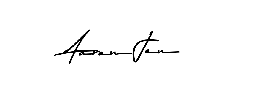 Also You can easily find your signature by using the search form. We will create Aaron Jen name handwritten signature images for you free of cost using Asem Kandis PERSONAL USE sign style. Aaron Jen signature style 9 images and pictures png