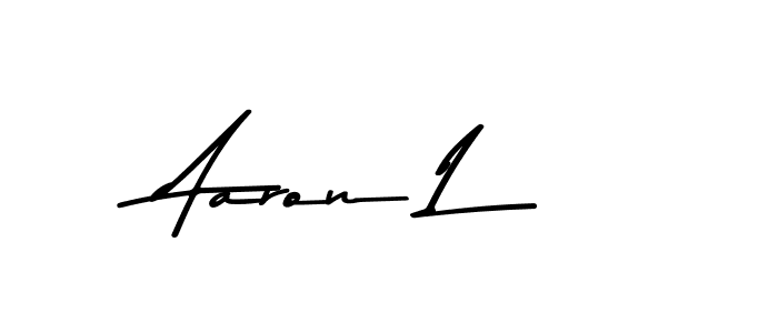 This is the best signature style for the Aaron L name. Also you like these signature font (Asem Kandis PERSONAL USE). Mix name signature. Aaron L signature style 9 images and pictures png