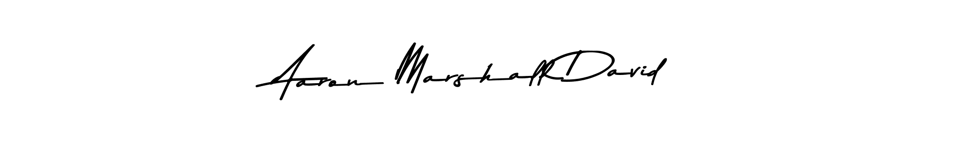 Also You can easily find your signature by using the search form. We will create Aaron Marshall David name handwritten signature images for you free of cost using Asem Kandis PERSONAL USE sign style. Aaron Marshall David signature style 9 images and pictures png