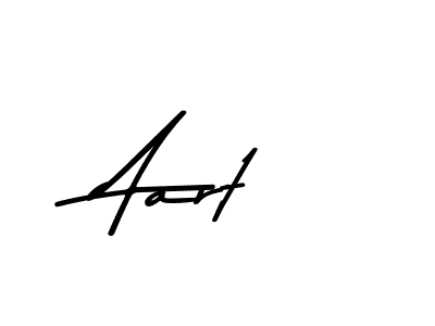 How to make Aart name signature. Use Asem Kandis PERSONAL USE style for creating short signs online. This is the latest handwritten sign. Aart signature style 9 images and pictures png