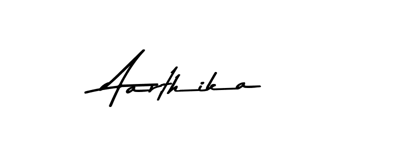 Make a beautiful signature design for name Aarthika. Use this online signature maker to create a handwritten signature for free. Aarthika signature style 9 images and pictures png