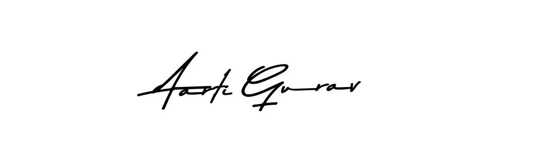 if you are searching for the best signature style for your name Aarti Gurav. so please give up your signature search. here we have designed multiple signature styles  using Asem Kandis PERSONAL USE. Aarti Gurav signature style 9 images and pictures png