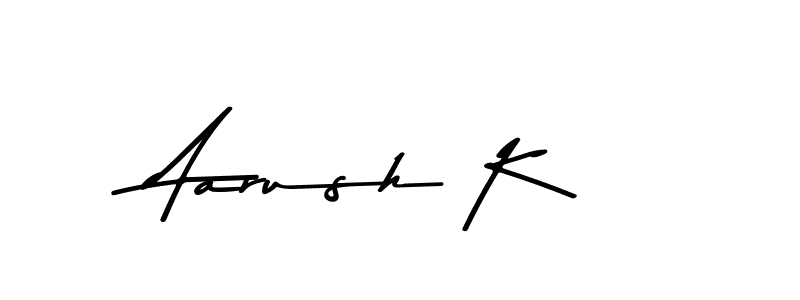 How to Draw Aarush K signature style? Asem Kandis PERSONAL USE is a latest design signature styles for name Aarush K. Aarush K signature style 9 images and pictures png