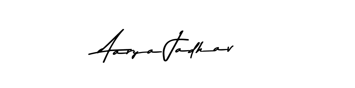 Make a beautiful signature design for name Aarya Jadhav. Use this online signature maker to create a handwritten signature for free. Aarya Jadhav signature style 9 images and pictures png