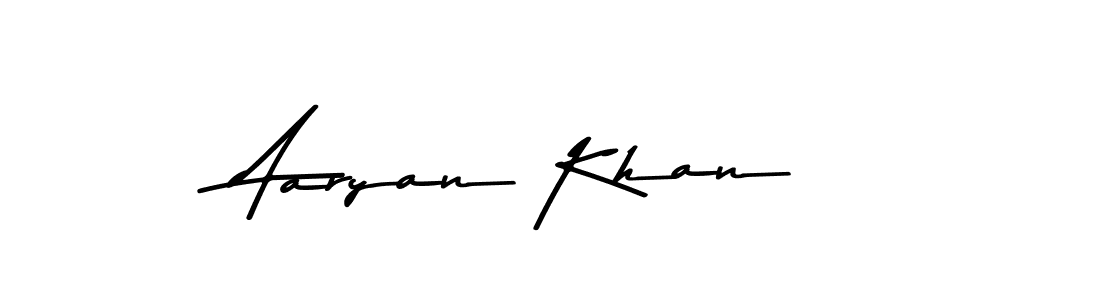 How to make Aaryan Khan name signature. Use Asem Kandis PERSONAL USE style for creating short signs online. This is the latest handwritten sign. Aaryan Khan signature style 9 images and pictures png