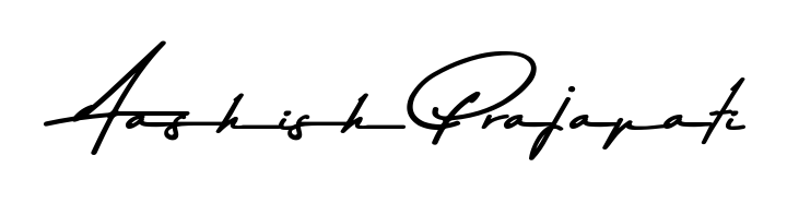 Discover the perfect balance of readability and style for Aashish Prajapati with Asem Kandis PERSONAL USE font. Create your dream signature today. Aashish Prajapati signature style 9 images and pictures png