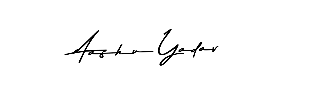 The best way (Asem Kandis PERSONAL USE) to make a short signature is to pick only two or three words in your name. The name Aashu Yadav include a total of six letters. For converting this name. Aashu Yadav signature style 9 images and pictures png