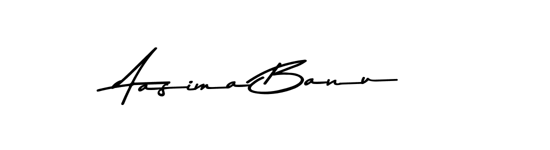 Design your own signature with our free online signature maker. With this signature software, you can create a handwritten (Asem Kandis PERSONAL USE) signature for name Aasima Banu. Aasima Banu signature style 9 images and pictures png
