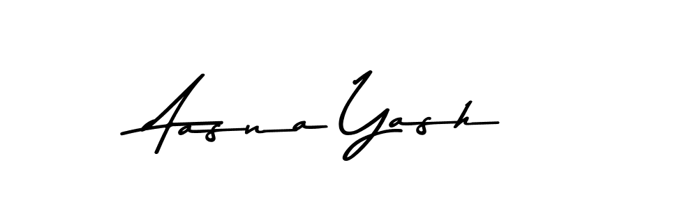 How to make Aasna Yash signature? Asem Kandis PERSONAL USE is a professional autograph style. Create handwritten signature for Aasna Yash name. Aasna Yash signature style 9 images and pictures png