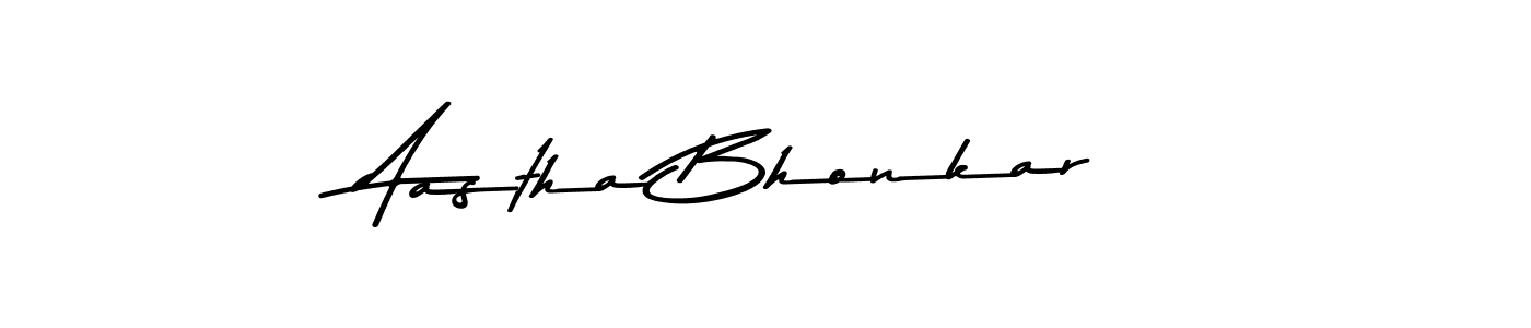 Make a beautiful signature design for name Aastha Bhonkar. Use this online signature maker to create a handwritten signature for free. Aastha Bhonkar signature style 9 images and pictures png