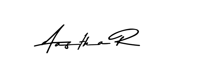 Also You can easily find your signature by using the search form. We will create Aastha R name handwritten signature images for you free of cost using Asem Kandis PERSONAL USE sign style. Aastha R signature style 9 images and pictures png