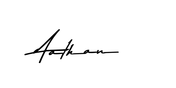 Use a signature maker to create a handwritten signature online. With this signature software, you can design (Asem Kandis PERSONAL USE) your own signature for name Aathan. Aathan signature style 9 images and pictures png