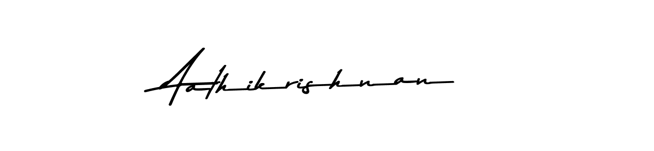 Make a beautiful signature design for name Aathikrishnan. With this signature (Asem Kandis PERSONAL USE) style, you can create a handwritten signature for free. Aathikrishnan signature style 9 images and pictures png