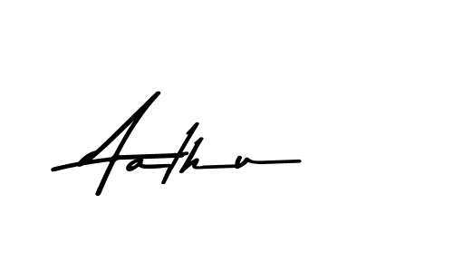 Aathu stylish signature style. Best Handwritten Sign (Asem Kandis PERSONAL USE) for my name. Handwritten Signature Collection Ideas for my name Aathu. Aathu signature style 9 images and pictures png