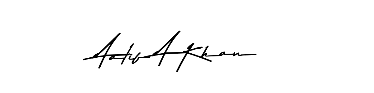 You should practise on your own different ways (Asem Kandis PERSONAL USE) to write your name (Aatif A Khan) in signature. don't let someone else do it for you. Aatif A Khan signature style 9 images and pictures png