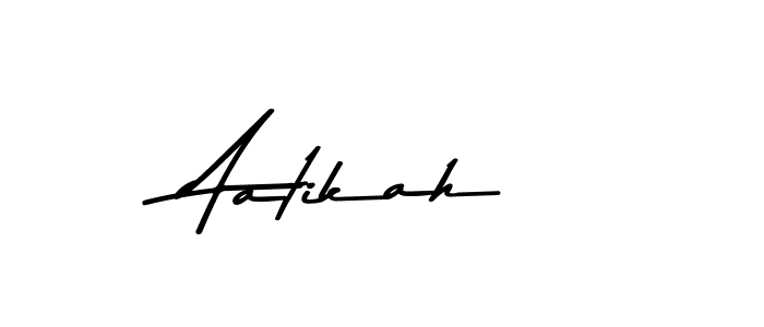 Aatikah stylish signature style. Best Handwritten Sign (Asem Kandis PERSONAL USE) for my name. Handwritten Signature Collection Ideas for my name Aatikah. Aatikah signature style 9 images and pictures png