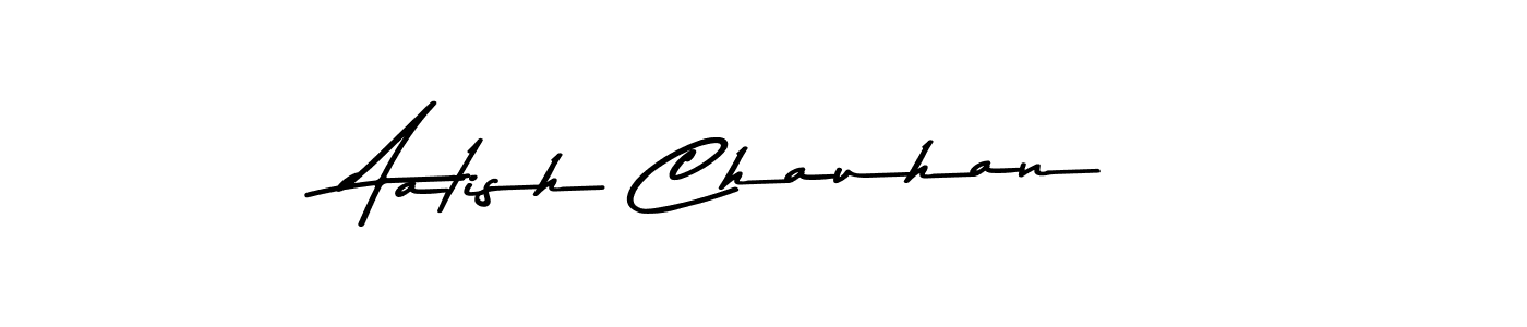 Use a signature maker to create a handwritten signature online. With this signature software, you can design (Asem Kandis PERSONAL USE) your own signature for name Aatish Chauhan. Aatish Chauhan signature style 9 images and pictures png