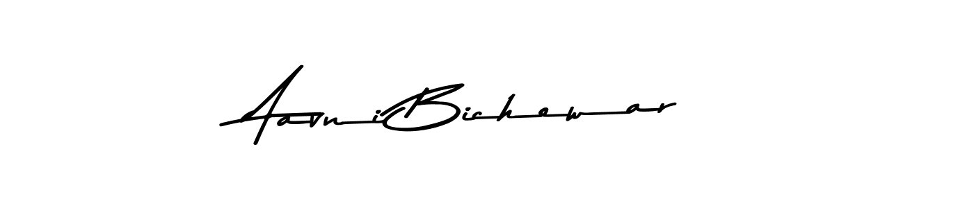 How to make Aavni Bichewar signature? Asem Kandis PERSONAL USE is a professional autograph style. Create handwritten signature for Aavni Bichewar name. Aavni Bichewar signature style 9 images and pictures png