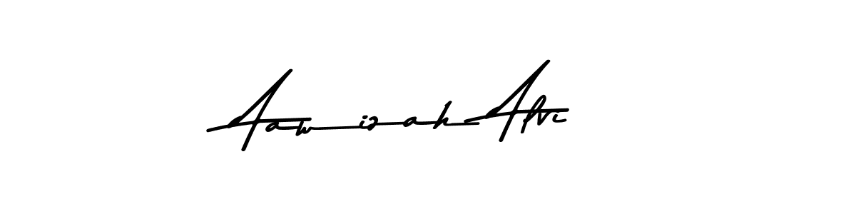 Similarly Asem Kandis PERSONAL USE is the best handwritten signature design. Signature creator online .You can use it as an online autograph creator for name Aawizah Alvi. Aawizah Alvi signature style 9 images and pictures png