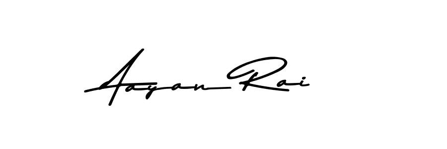 Make a beautiful signature design for name Aayan Rai. With this signature (Asem Kandis PERSONAL USE) style, you can create a handwritten signature for free. Aayan Rai signature style 9 images and pictures png