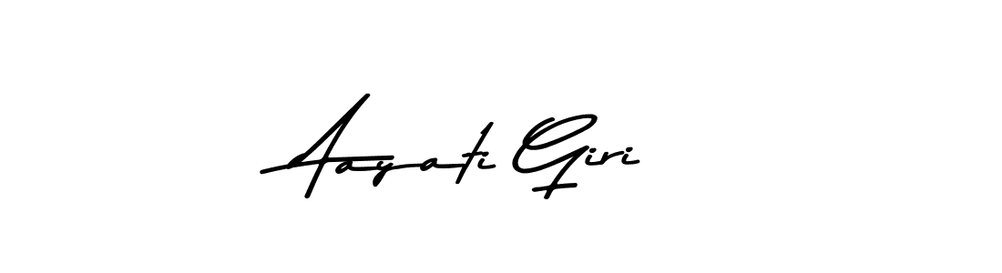 Aayati Giri stylish signature style. Best Handwritten Sign (Asem Kandis PERSONAL USE) for my name. Handwritten Signature Collection Ideas for my name Aayati Giri. Aayati Giri signature style 9 images and pictures png