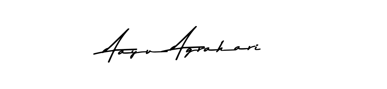 How to make Aayu Agrahari signature? Asem Kandis PERSONAL USE is a professional autograph style. Create handwritten signature for Aayu Agrahari name. Aayu Agrahari signature style 9 images and pictures png