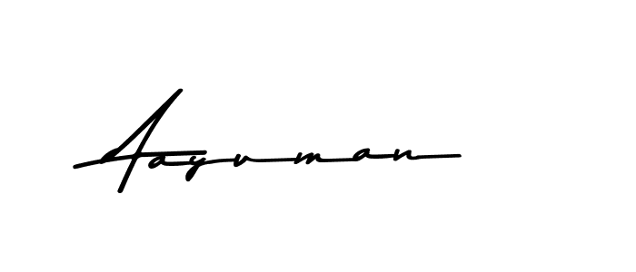 Make a beautiful signature design for name Aayuman. With this signature (Asem Kandis PERSONAL USE) style, you can create a handwritten signature for free. Aayuman signature style 9 images and pictures png
