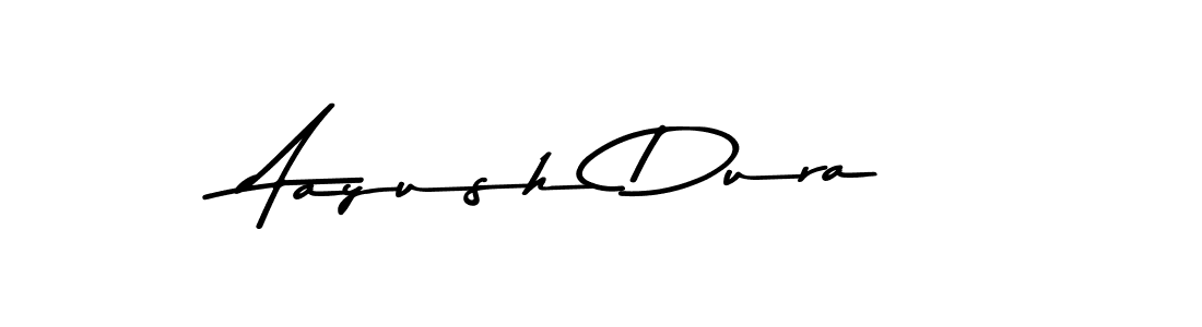 The best way (Asem Kandis PERSONAL USE) to make a short signature is to pick only two or three words in your name. The name Aayush Dura include a total of six letters. For converting this name. Aayush Dura signature style 9 images and pictures png