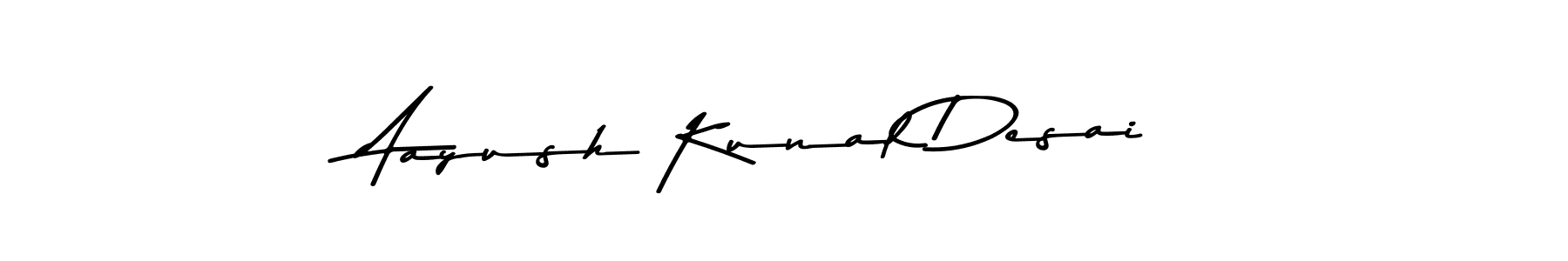 Make a beautiful signature design for name Aayush Kunal Desai. Use this online signature maker to create a handwritten signature for free. Aayush Kunal Desai signature style 9 images and pictures png