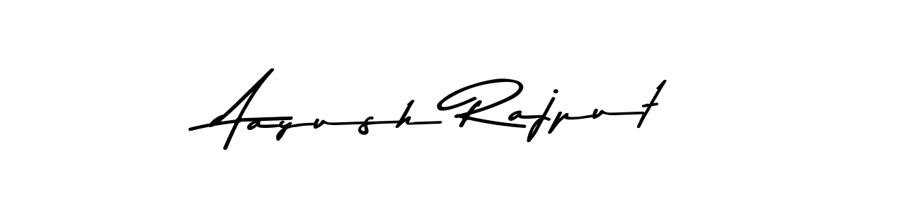 The best way (Asem Kandis PERSONAL USE) to make a short signature is to pick only two or three words in your name. The name Aayush Rajput include a total of six letters. For converting this name. Aayush Rajput signature style 9 images and pictures png