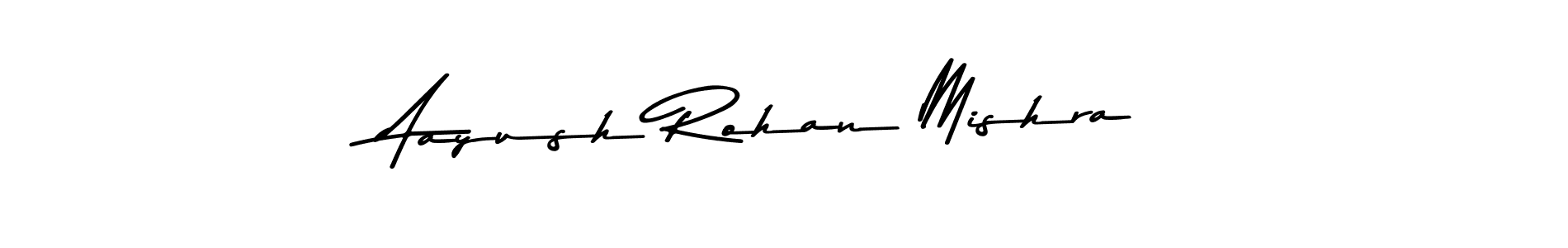 Use a signature maker to create a handwritten signature online. With this signature software, you can design (Asem Kandis PERSONAL USE) your own signature for name Aayush Rohan Mishra. Aayush Rohan Mishra signature style 9 images and pictures png