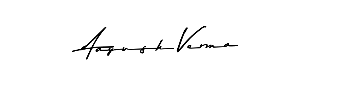 Also we have Aayush Verma name is the best signature style. Create professional handwritten signature collection using Asem Kandis PERSONAL USE autograph style. Aayush Verma signature style 9 images and pictures png