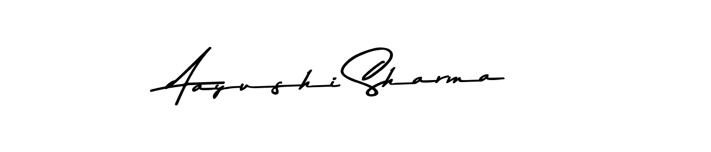 How to make Aayushi Sharma signature? Asem Kandis PERSONAL USE is a professional autograph style. Create handwritten signature for Aayushi Sharma name. Aayushi Sharma signature style 9 images and pictures png