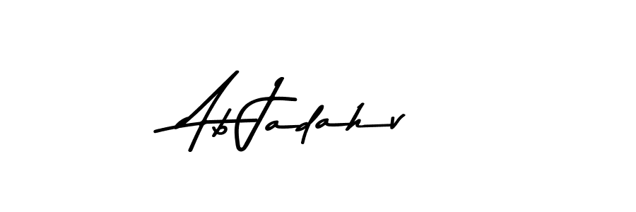 Similarly Asem Kandis PERSONAL USE is the best handwritten signature design. Signature creator online .You can use it as an online autograph creator for name Ab Jadahv. Ab Jadahv signature style 9 images and pictures png