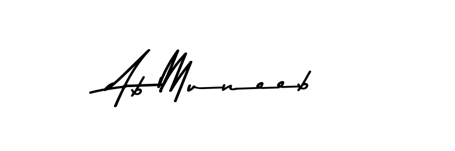 Make a short Ab Muneeb signature style. Manage your documents anywhere anytime using Asem Kandis PERSONAL USE. Create and add eSignatures, submit forms, share and send files easily. Ab Muneeb signature style 9 images and pictures png