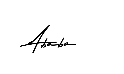 The best way (Asem Kandis PERSONAL USE) to make a short signature is to pick only two or three words in your name. The name Ababa include a total of six letters. For converting this name. Ababa signature style 9 images and pictures png