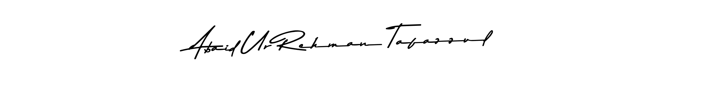 You can use this online signature creator to create a handwritten signature for the name Abaid Ur Rehman Tafazzul. This is the best online autograph maker. Abaid Ur Rehman Tafazzul signature style 9 images and pictures png