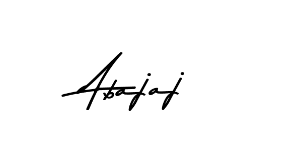 How to make Abajaj signature? Asem Kandis PERSONAL USE is a professional autograph style. Create handwritten signature for Abajaj name. Abajaj signature style 9 images and pictures png