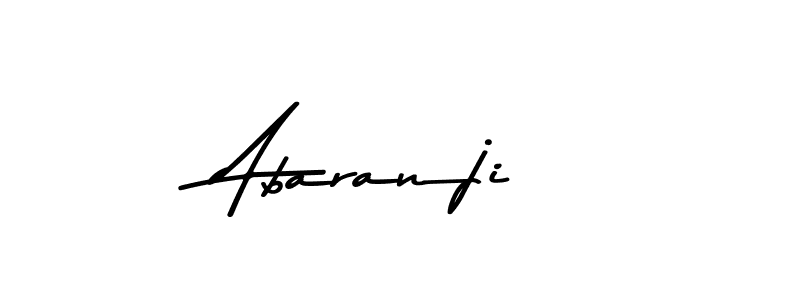 Make a beautiful signature design for name Abaranji. With this signature (Asem Kandis PERSONAL USE) style, you can create a handwritten signature for free. Abaranji signature style 9 images and pictures png