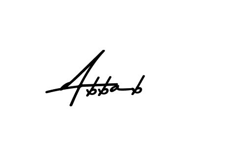 You can use this online signature creator to create a handwritten signature for the name Abbab. This is the best online autograph maker. Abbab signature style 9 images and pictures png