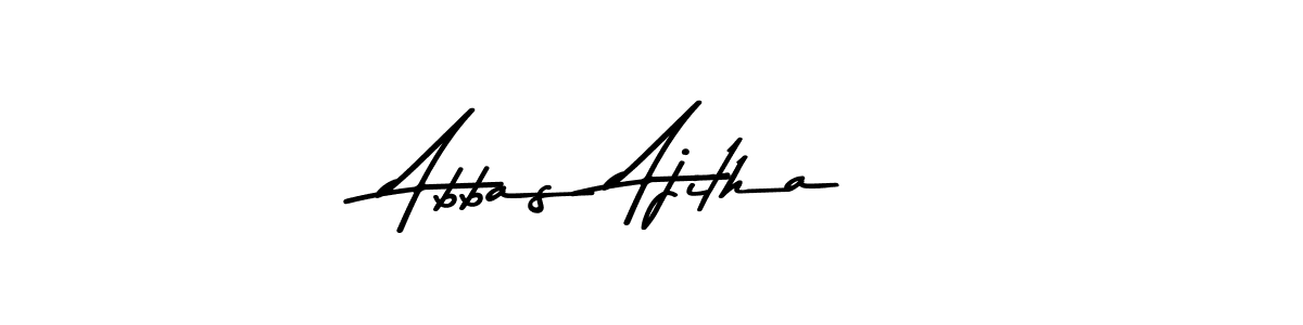 How to make Abbas Ajitha signature? Asem Kandis PERSONAL USE is a professional autograph style. Create handwritten signature for Abbas Ajitha name. Abbas Ajitha signature style 9 images and pictures png