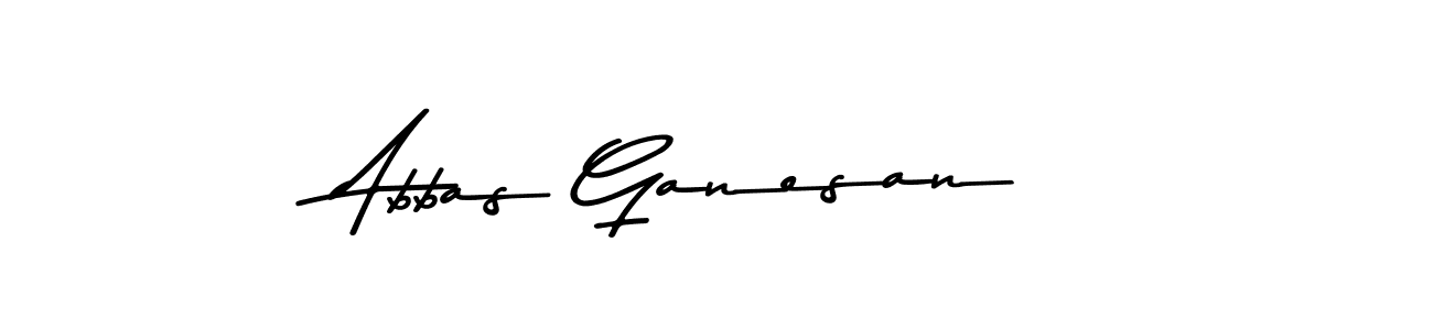 Here are the top 10 professional signature styles for the name Abbas Ganesan. These are the best autograph styles you can use for your name. Abbas Ganesan signature style 9 images and pictures png