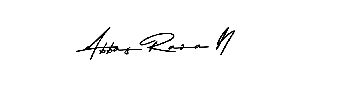 Here are the top 10 professional signature styles for the name Abbas Raza N. These are the best autograph styles you can use for your name. Abbas Raza N signature style 9 images and pictures png