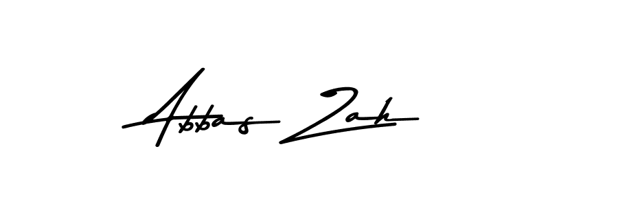 Design your own signature with our free online signature maker. With this signature software, you can create a handwritten (Asem Kandis PERSONAL USE) signature for name Abbas Zah. Abbas Zah signature style 9 images and pictures png