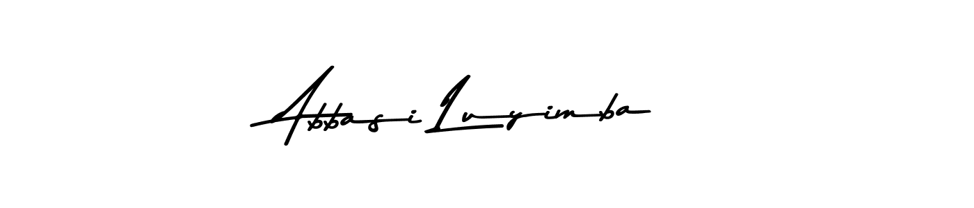 Also we have Abbasi Luyimba name is the best signature style. Create professional handwritten signature collection using Asem Kandis PERSONAL USE autograph style. Abbasi Luyimba signature style 9 images and pictures png