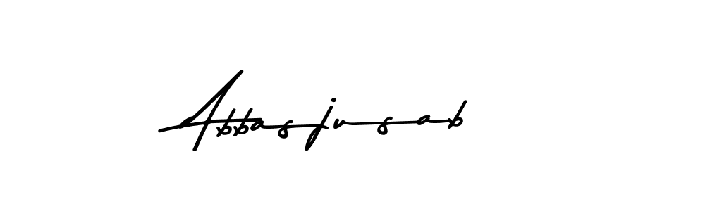 Also You can easily find your signature by using the search form. We will create Abbasjusab name handwritten signature images for you free of cost using Asem Kandis PERSONAL USE sign style. Abbasjusab signature style 9 images and pictures png