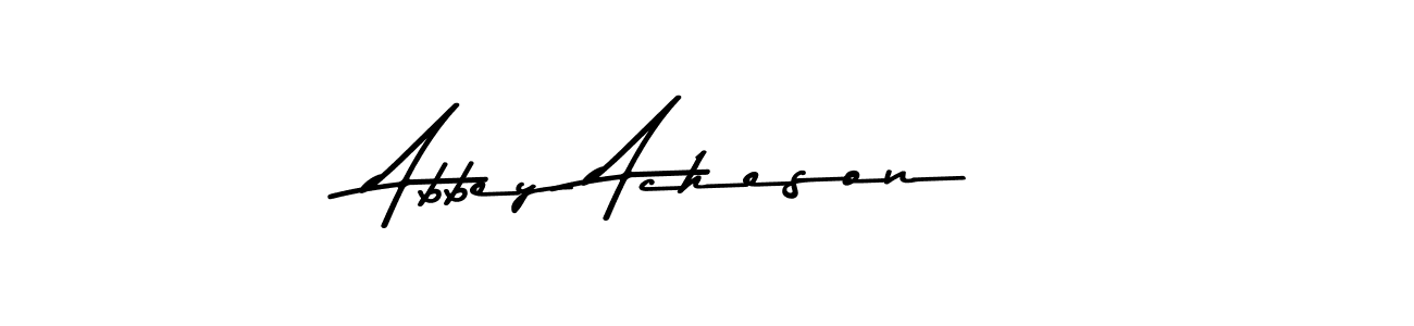 Abbey Acheson stylish signature style. Best Handwritten Sign (Asem Kandis PERSONAL USE) for my name. Handwritten Signature Collection Ideas for my name Abbey Acheson. Abbey Acheson signature style 9 images and pictures png