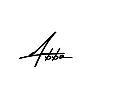 Use a signature maker to create a handwritten signature online. With this signature software, you can design (Asem Kandis PERSONAL USE) your own signature for name Abbo. Abbo signature style 9 images and pictures png