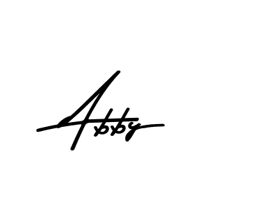 Also You can easily find your signature by using the search form. We will create Abby name handwritten signature images for you free of cost using Asem Kandis PERSONAL USE sign style. Abby signature style 9 images and pictures png